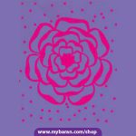 رول طرح گل رز ، طرح کاغذ دیواری GR-97