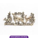 جاکلیدی برنزی آهو، کاج و گوزن