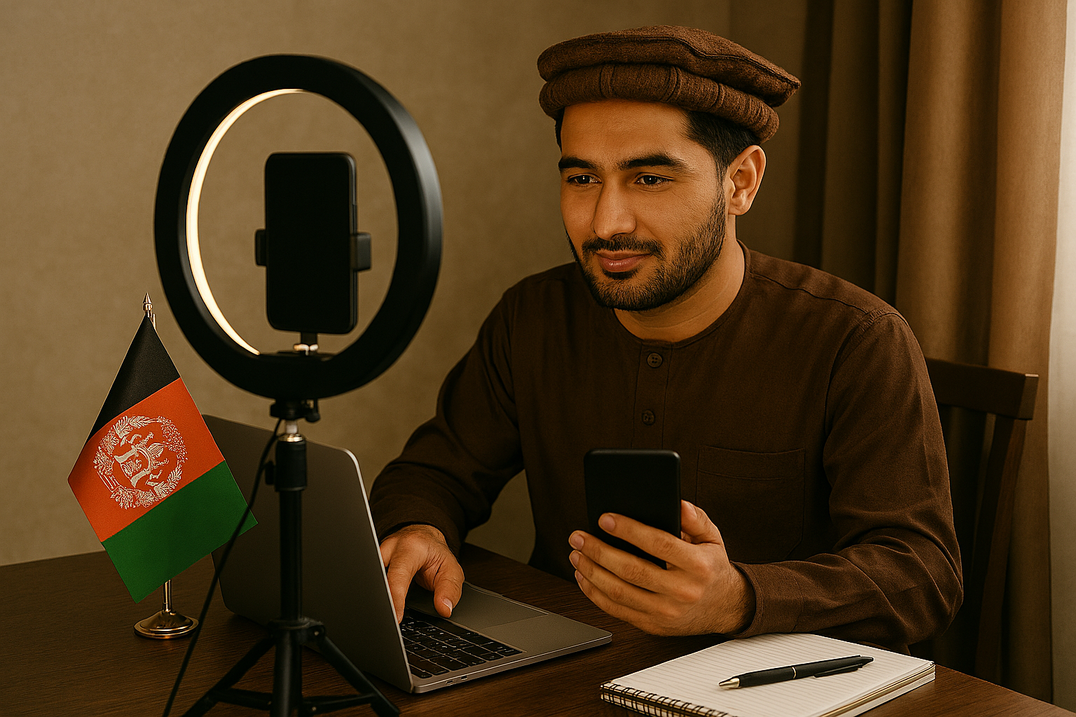 تولید محتوا در افغانستان