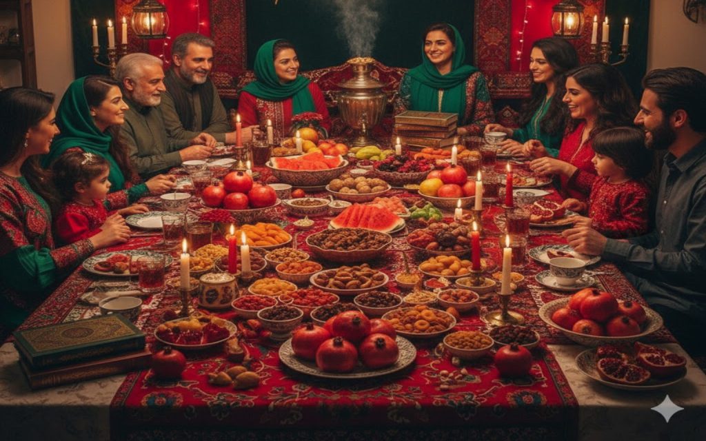 برگزاری جشن یلدایی