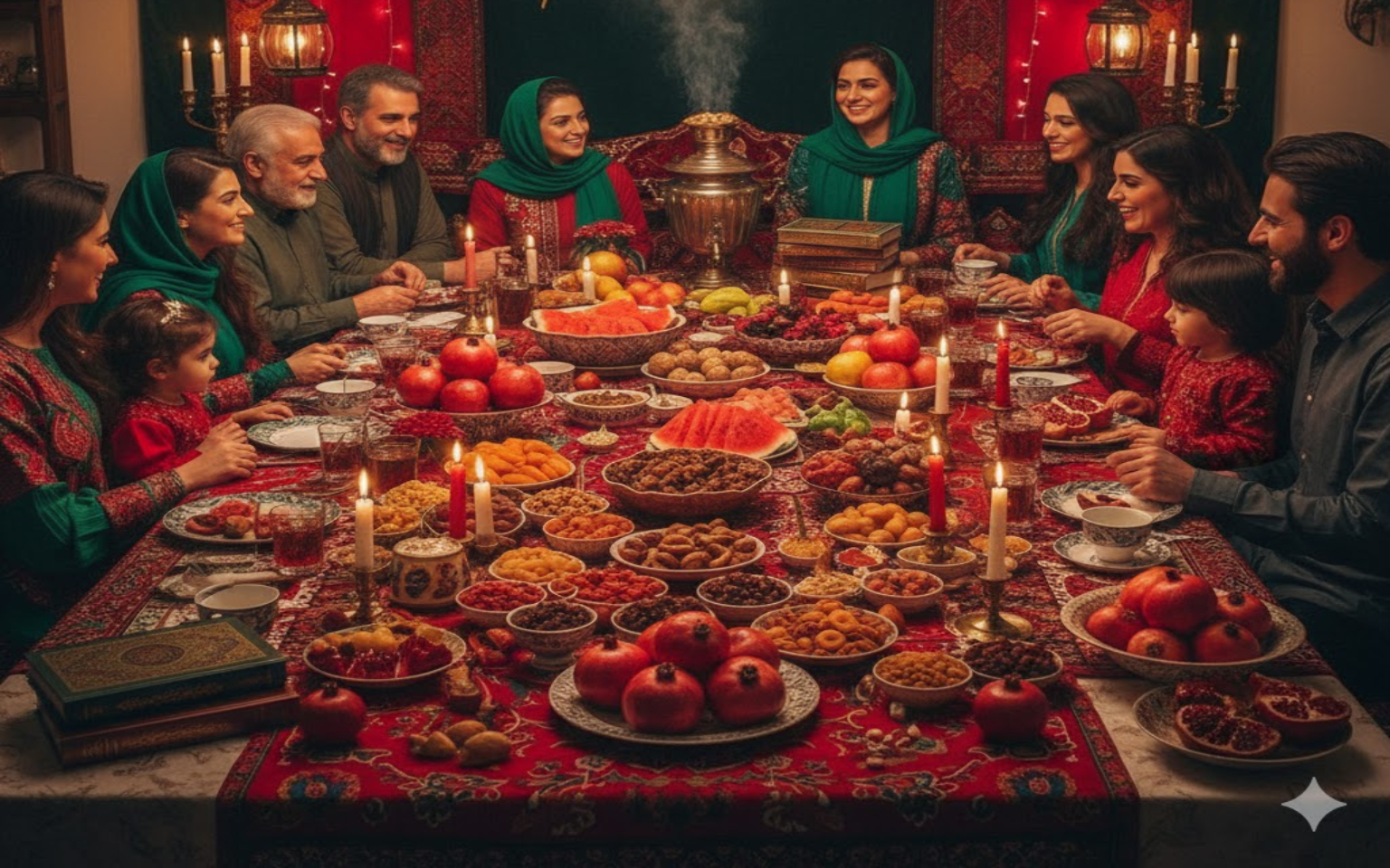 برگزاری جشن یلدایی