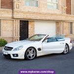 فروش بنز SL500 سفید 2009